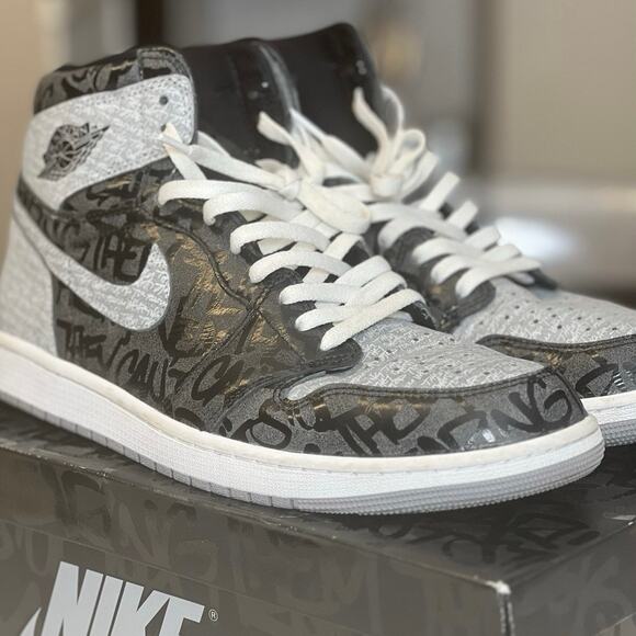 Nike Air Jordan 1 Retro High OG “Rebellionaire” Size 12.5 - Picture 1 of 13